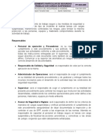 Procedimiento de Seguridad para Trabajo Con Cargas Suspendidas