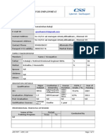 Application For Employment: AFE - FMT - VER 1.00 Page 1 of 3