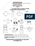 TM 10-8415-236-10 Extended Cold Weather Clothing System Generation 3 (Ecwcs Gen 3) Nov. 2014