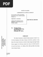 Ethics Complaint: Judge Timothy Dooley