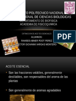 Obt. Aceites Esenciales