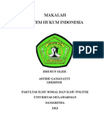 Makalah Sistem Hukum Indonesia (TUGAAASSS).docx