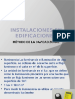 Cavidad Zonal - Instalaciones 2