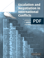 Escalation and Negotiation in International Conflicts 