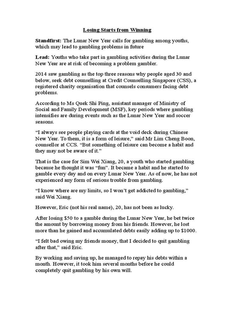 Thye Hua Kwan Problem Gambling Recovery Centre