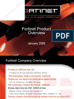 Fortinet Overview Janv05