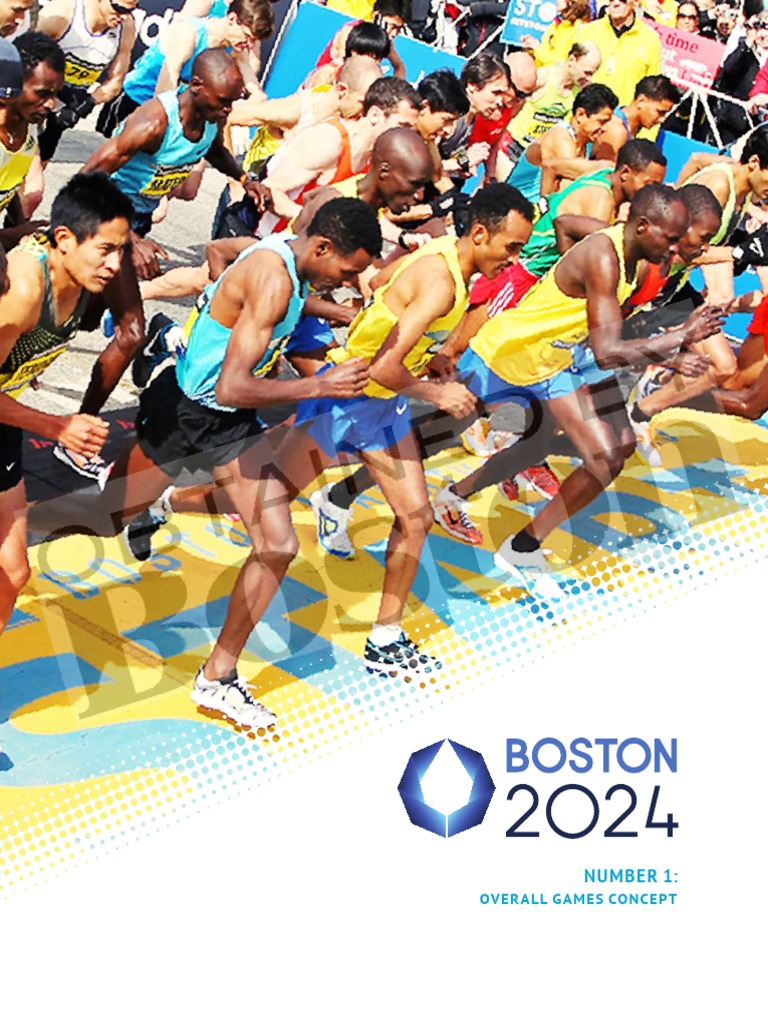Boston 2024 Bid Book Boston Olympic Games