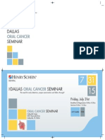 7-31-15 - Dallas Oral Cancer Seminar