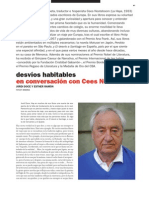 Desvios Habitables en Conversacion Con Cees Nooteboom (6495)