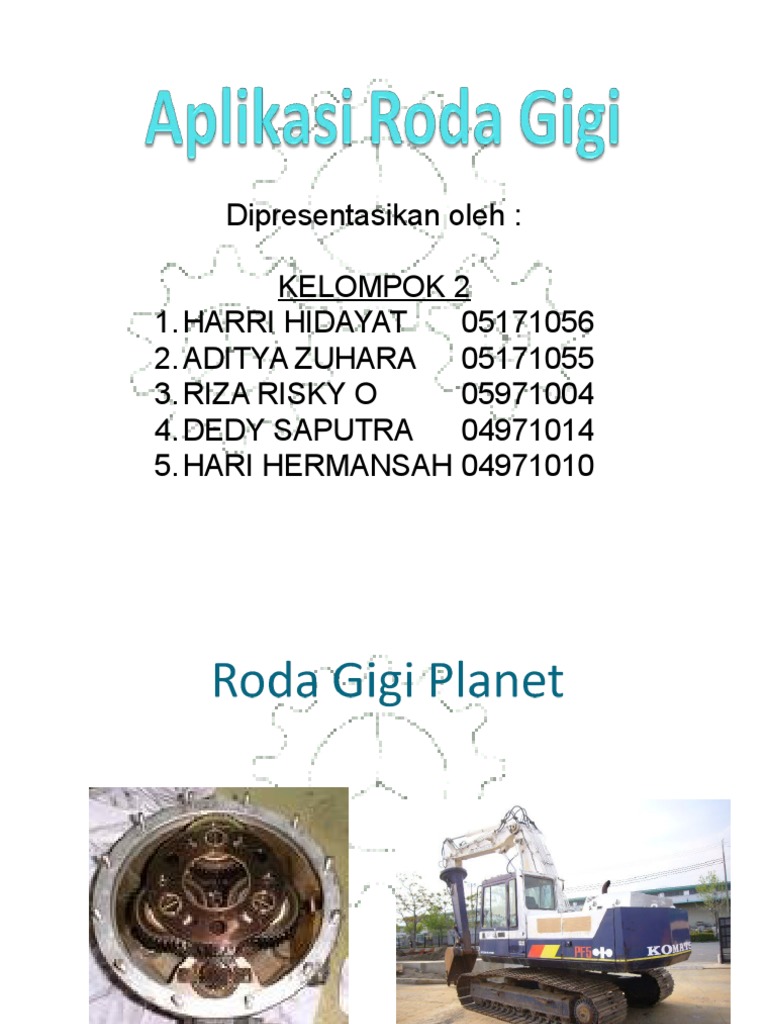 Aplikasi Roda Gigi (Kelompok 2) PDF Gear Torque