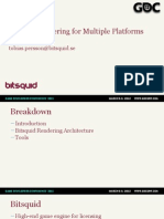Flexible Rendering Multiple Platforms