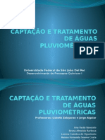 Captação e Tratamento de Águas Pluviométricas