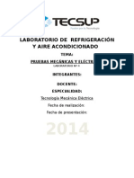 Lab 4 - Pruebas Mecanicas y Electricas