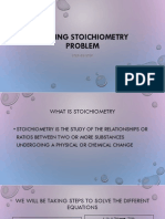 Solving Stoichiometry Problem