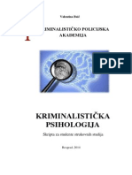 Skripta 2014 Krim Psihologija PDF