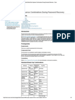 Standard Break Key Sequence Combinations During Password Recovery - Cisco