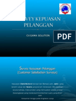 1 - SURVEY KEPUASAN PELANGGAN.pps