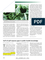 Gap in Public Health Knowledge