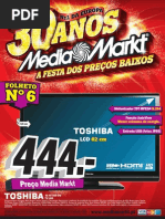 Sintonizador TDT MPEG4 H.264 Função AutoView Menor