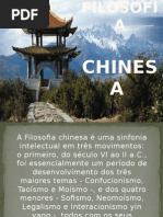 FILOSOFIA CHINESA