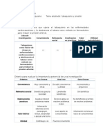 Idea de Investigación, Tabaquismo FINAL