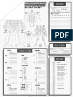 Armor Diagram Breakdown