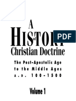 A History of Christian Doctrine