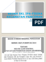 Bedah SKL Ipa-Fisika