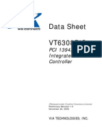 VT6308P-S PCI 1394a-2000 Integrated Host Controller v1.0 (November 28, 2008)
