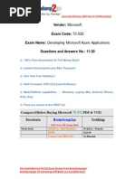 Download Braindump2go New Updated 70-532 Exam Dumps Free Download 11-20 by Demi Davison SN266858198 doc pdf