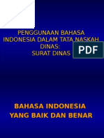 Bahasa Surat Dinas