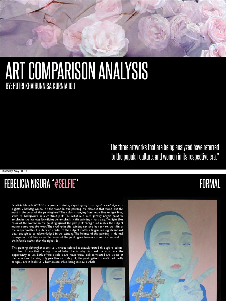 Putri 10 1 Comparisonanalysis | PDF | Paintings | Plastic Arts