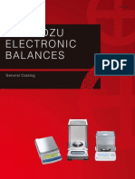 Shimadzu Electronic Balances - Catalogue