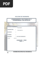 Levantamiento Topografico Con Teodolito