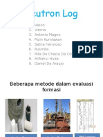 Neutron Log Evaluasi Formasi