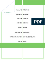 Investigacion de Ingenieria Economica en La Carrera de Ingeniera Industrial de 4 Semestre