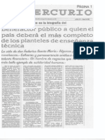 El Mercurio, Biografia FSM 20-12-1931