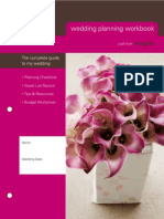 Wedding Planning Workbook