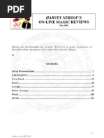 Download HN Magic Reviews by DANNY SLITHER SN2668724 doc pdf