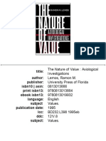 Ramon M. Lemos - the Nature of Value Axiological (BookFi.org) (1)