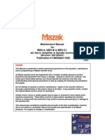 Maintenance Manual For Mitsubishi AC Servo and Spindle Controller CMDSMA1100E