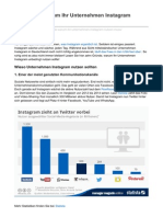 10 Gründe warum Ihr Unternehmen Instagram nutzen muss