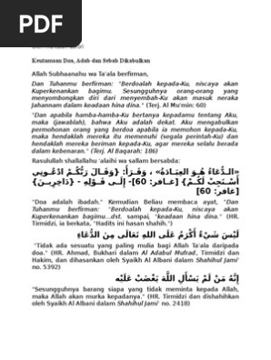 Kekuatan Doa Pdf