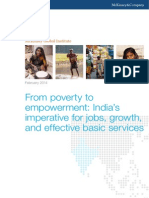 From Poverty to Empowerment Indias Imperative for Jobs Growth and Effective Basic Services Executive Summary