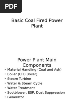 Basic Coal Fired Power Plant