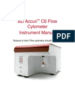BD Accuri C6Flow Cyto Instrument Manual