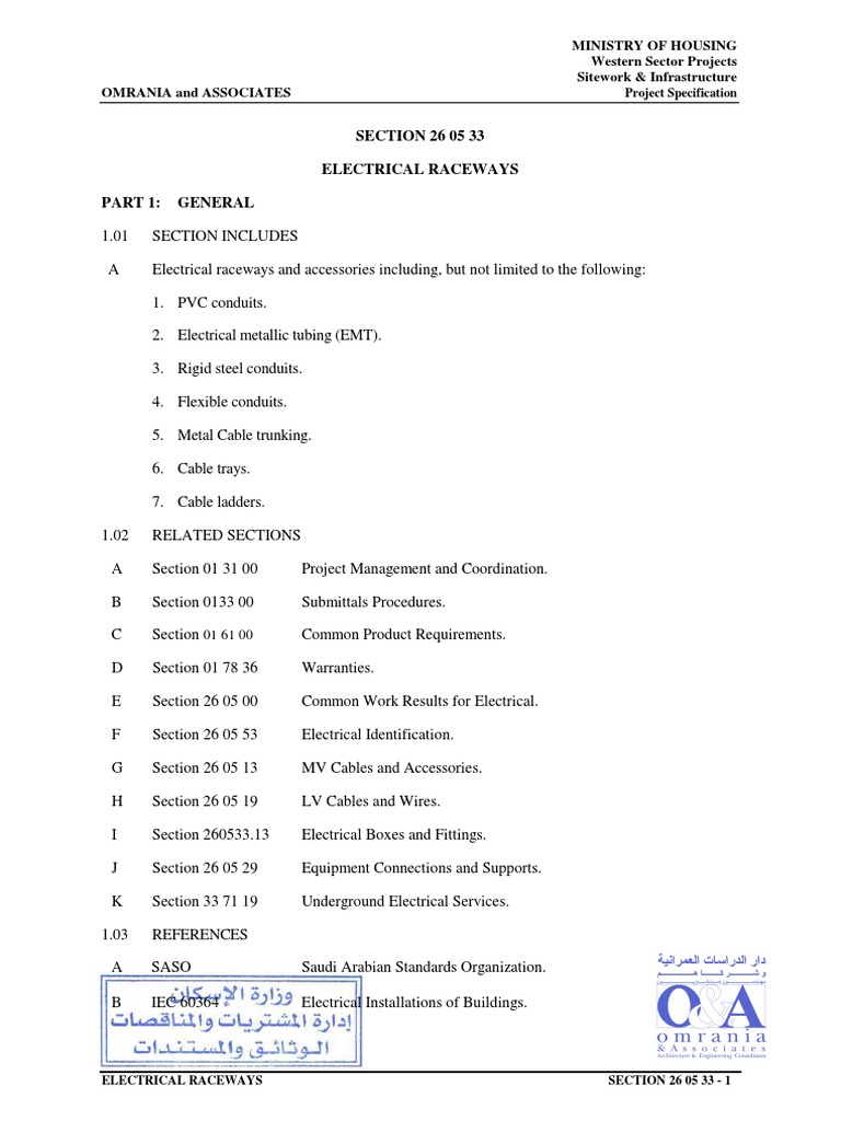 Electrical Raceway Specifications | PDF | Electrical Wiring | Galvanization
