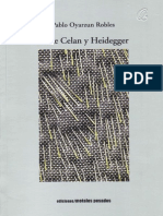 Entre Celan y Heidegger Pablo Oyarzun