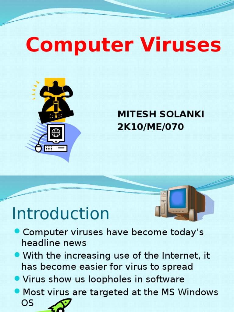 case study on computer viruses