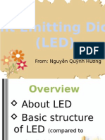 From: Nguyễn Quỳnh Hương: Light Emitting Diode (LED)